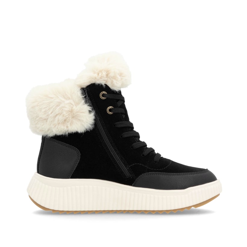 Rieker Artikelnummer W1773-00 Rieker Damen Kurzstiefel graphitschwarz VIP-Rabatte