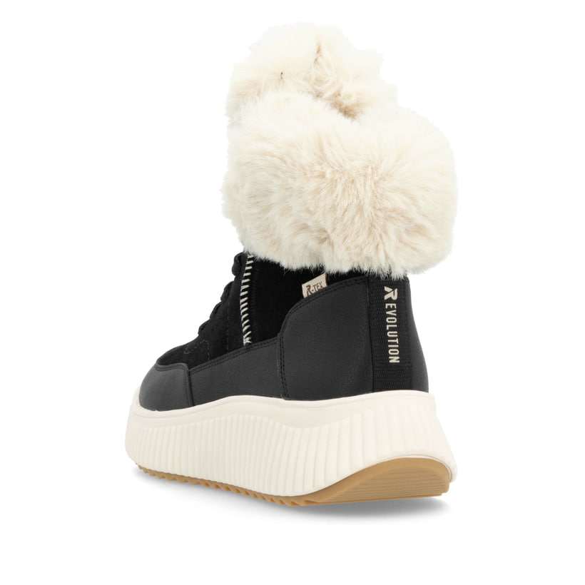 Rieker Artikelnummer W1773-00 Rieker Damen Kurzstiefel graphitschwarz VIP-Rabatte