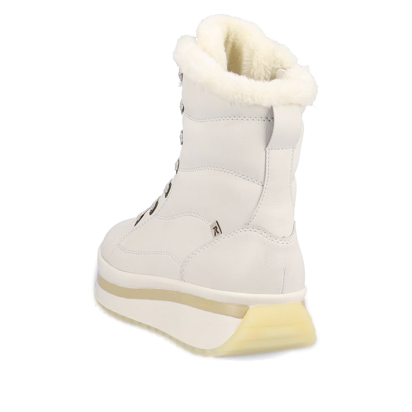 Rieker Artikelnummer W0963-80 Rieker Damen Schnürstiefel frostweiß Super Sparpreis