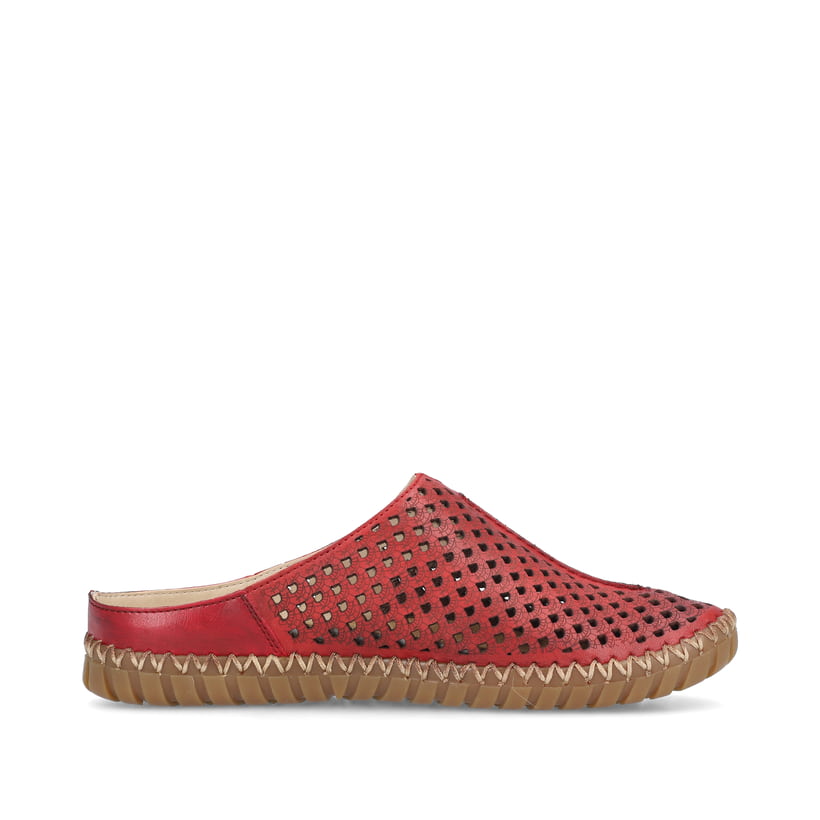 Rieker Artikelnummer M2885-35 Rieker Damen Clogs dunkelrot JETZT KAUFEN