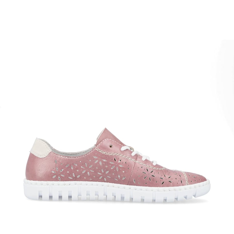 Rieker Artikelnummer M2305-31 Rieker Damen Schnürschuhe blütenrosa Letzter Tag