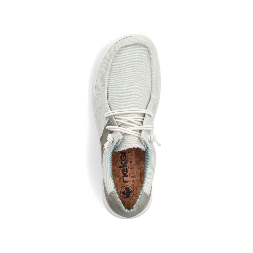Rieker Artikelnummer 44000-52 Rieker Damen Slipper mintgrün Bis zu 60% Rabatt