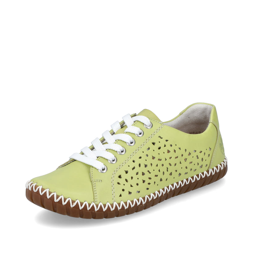 Rieker Artikelnummer M2824-52 Rieker Damen Schnürschuhe hellgrün Super Rabatt