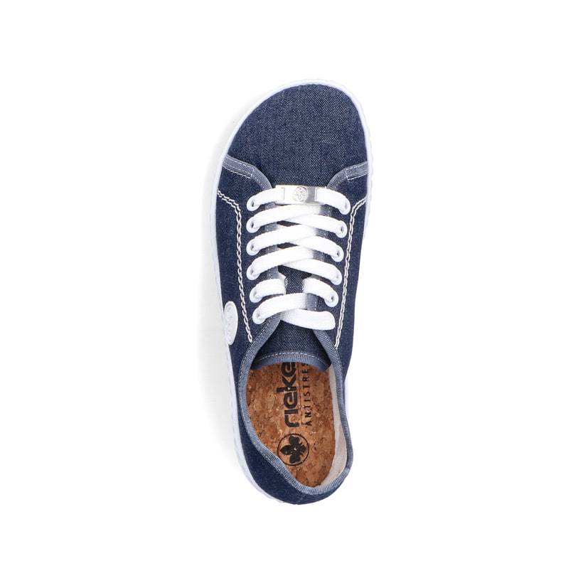 Rieker Artikelnummer 52823-14 Rieker Damen Schnürschuhe marineblau 50% Rabatt mit kostenlosem Versand