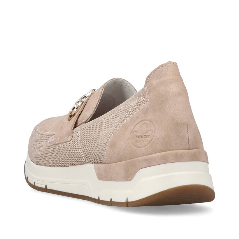 Rieker Artikelnummer 58955-31 Rieker Damen Loafer zartrosa Begrenzt auf 3 Tage