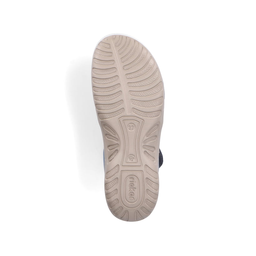 Rieker Artikelnummer 64870-14 Rieker Damen Riemchensandalen himmelblau Im Verkauf