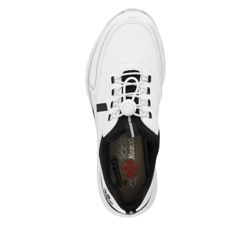 Rieker Artikelnummer M6062-80 Rieker Damen Slipper kristallweiss zollfrei
