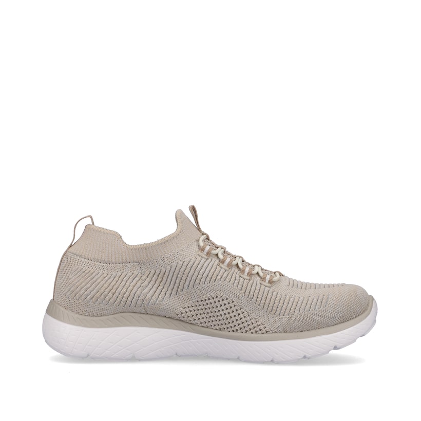 Rieker Artikelnummer M5074-64 Rieker Damen Slipper hellbeige Rabatte dieses Monats
