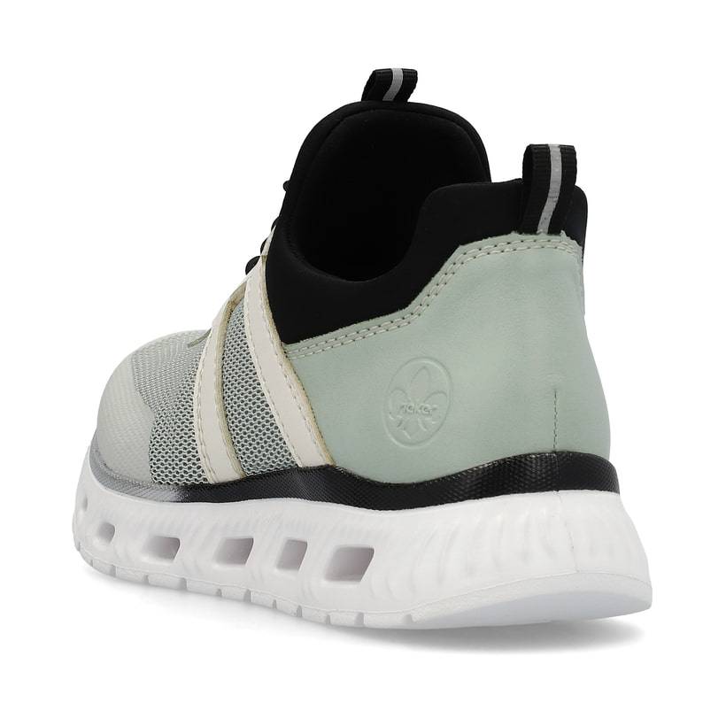 Rieker Artikelnummer M6061-52 Rieker Damen Slipper mintgrün Online