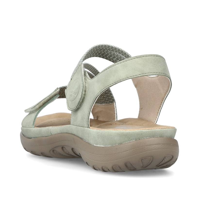 Rieker Artikelnummer 64870-52 Rieker Damen Riemchensandalen mintgrün Outlet