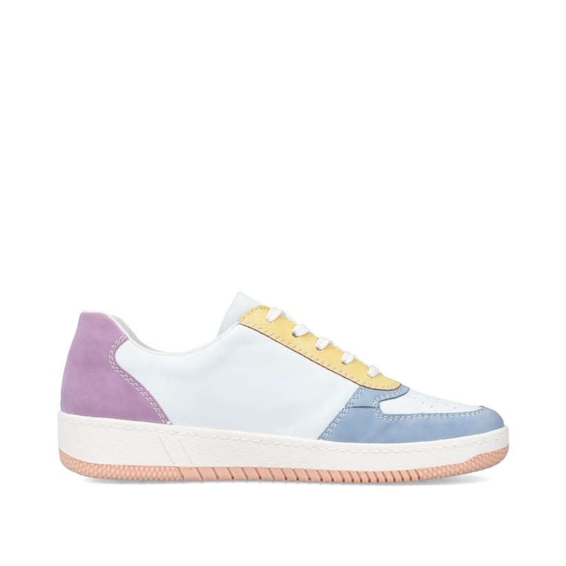 Rieker Artikelnummer M5520-91 Rieker Damen Sneaker Low weiss-bunt Günstiger Verkauf