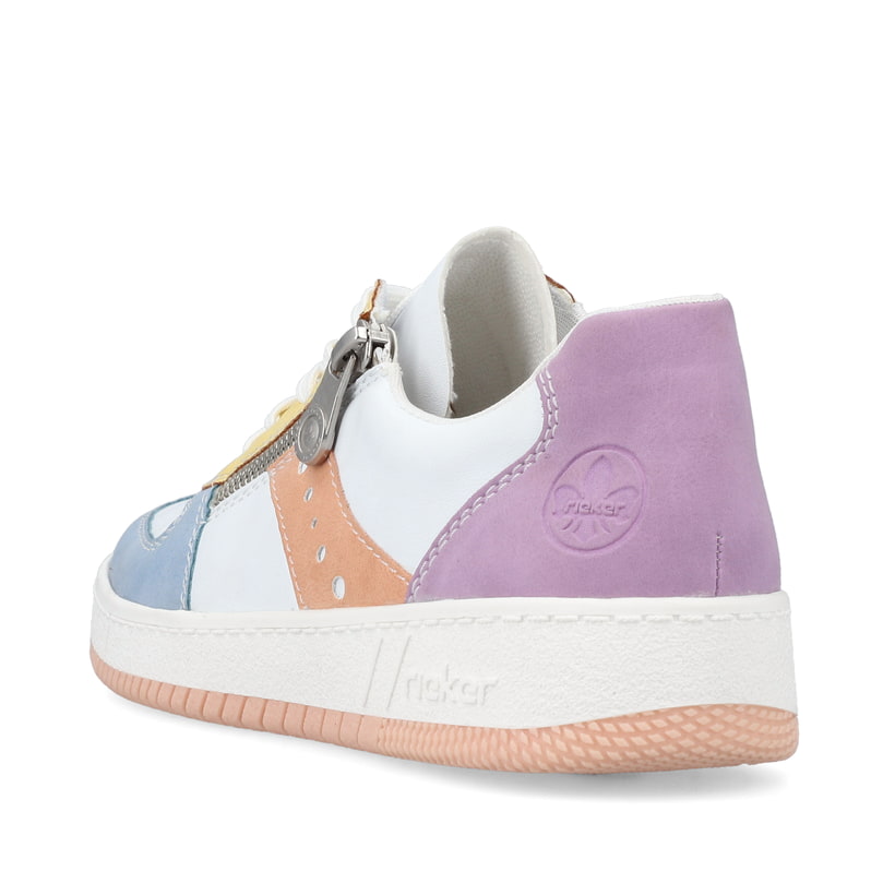Rieker Artikelnummer M5520-91 Rieker Damen Sneaker Low weiss-bunt Günstiger Verkauf