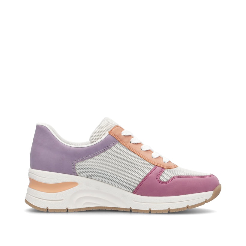 Rieker Artikelnummer N9303-90 Rieker Damen Sneaker Low beige-mehrfarbig Fabrikverkauf