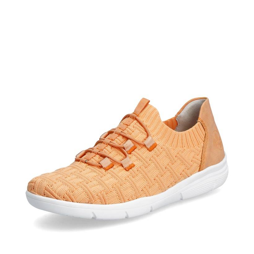 Rieker Artikelnummer L7463-38 Rieker Damen Slipper hellorange Meist gekauft