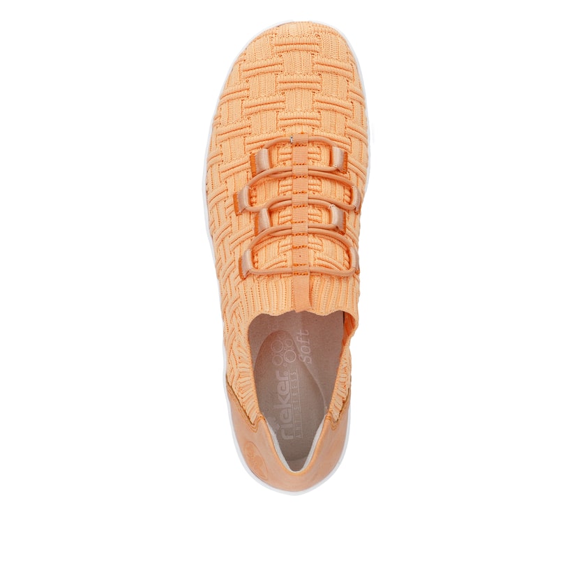 Rieker Artikelnummer L7463-38 Rieker Damen Slipper hellorange Meist gekauft