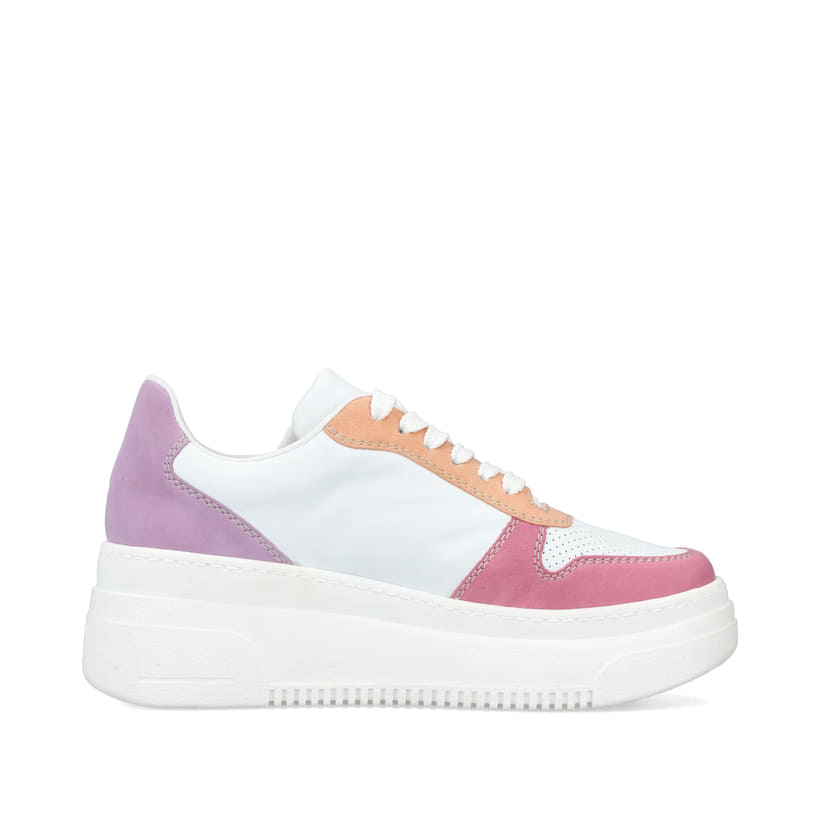 Rieker Artikelnummer M7814-90 Rieker Damen Sneaker Low eisweiss-mehrfarbig Blitzverkäufe