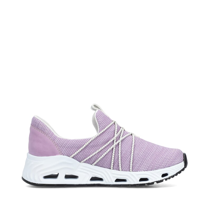 Rieker Artikelnummer N5253-30 Rieker Damen Slipper fliederfaben Fabrikpreis
