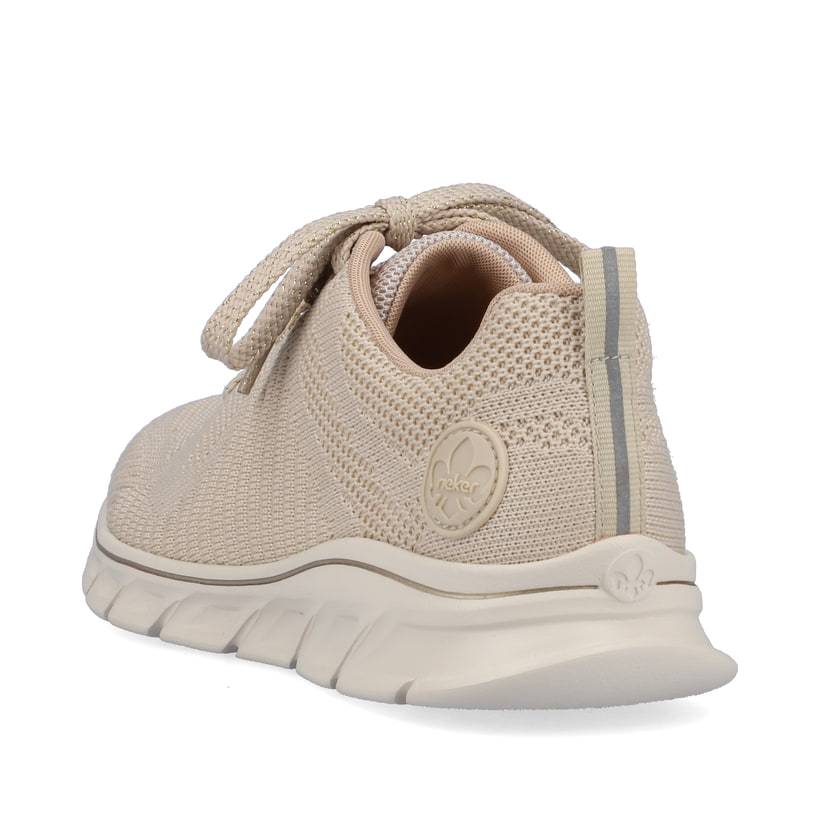 Rieker Artikelnummer 54022-80 Rieker Damen Sneaker Low hellbeige Versandkostenfrei