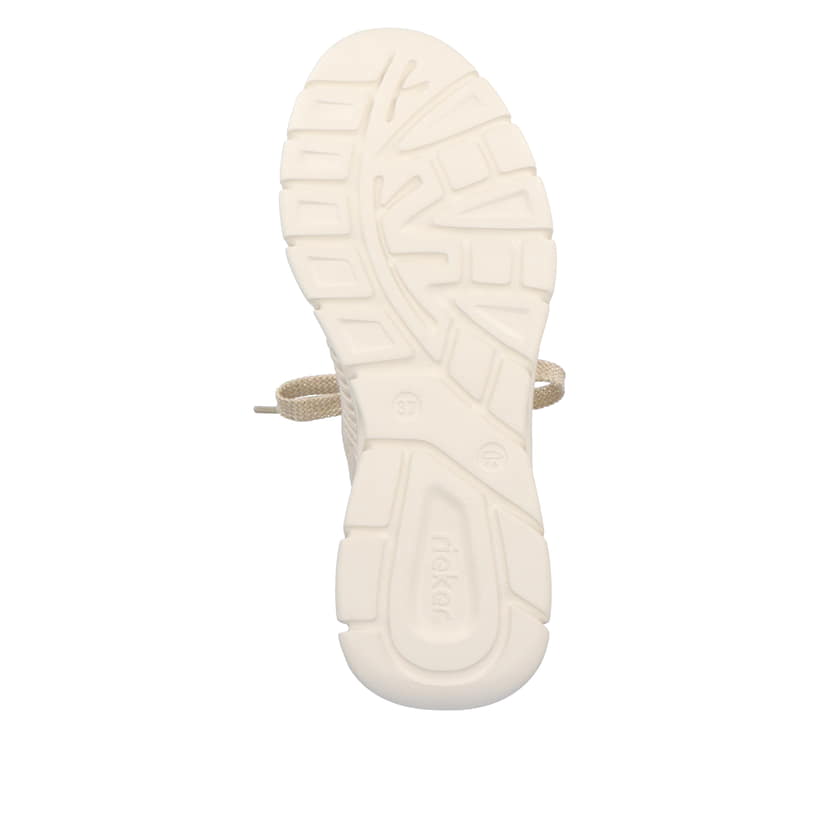 Rieker Artikelnummer 54022-80 Rieker Damen Sneaker Low hellbeige Versandkostenfrei