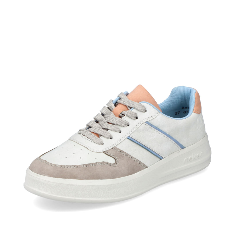 Rieker Artikelnummer M8410-60 Rieker Damen Sneaker Low schwanenweiss Flash Sale