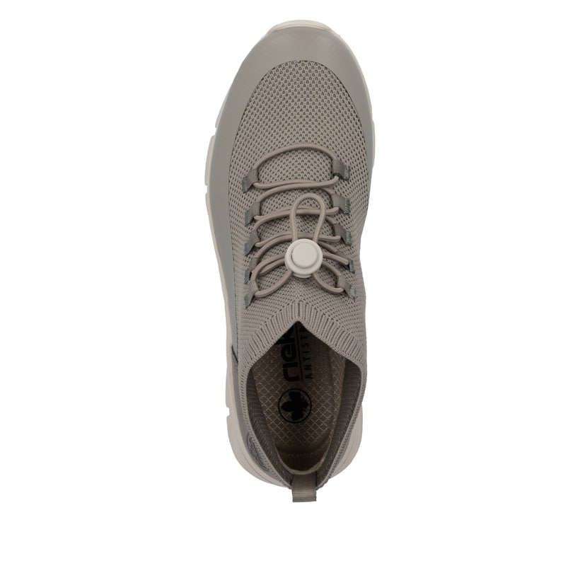 Rieker Artikelnummer 48059-64 Rieker Damen Slipper beigegrau Online Shopping