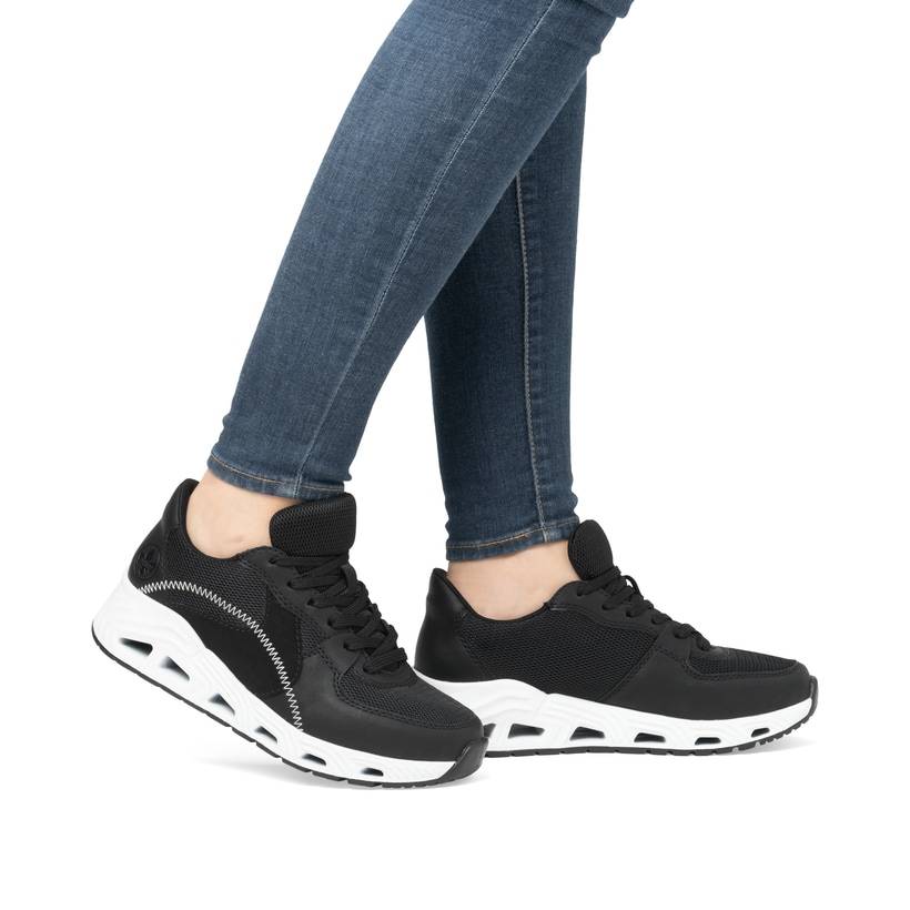 Rieker Artikelnummer N5240-00 Rieker Damen Sneaker Low nachtschwarz Exklusivangebot