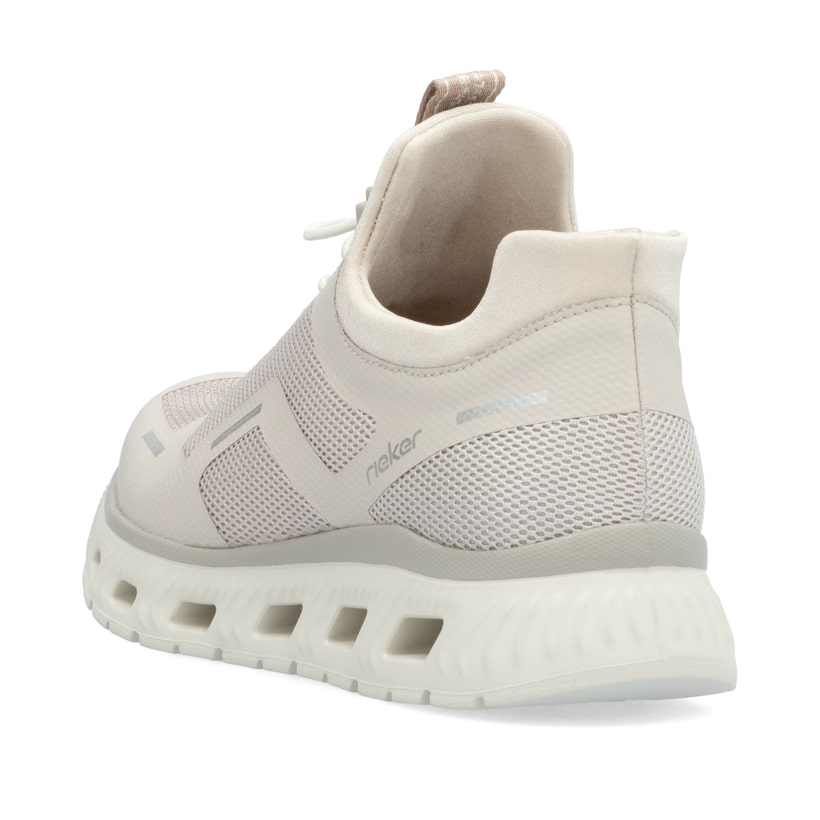 Rieker Artikelnummer M6064-60 Rieker Damen Slipper graubeige Preisnachlass