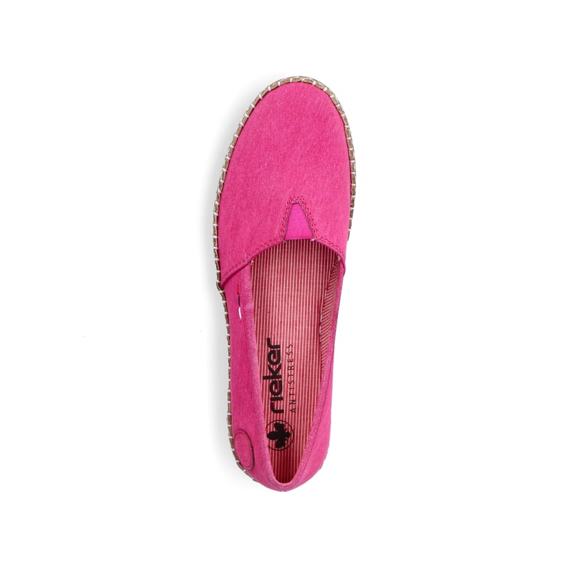 Rieker Artikelnummer M2278-31 Rieker Damen Ballerinas rosa Saisonschlussverkauf
