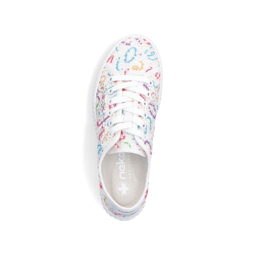 Rieker Artikelnummer M3926-90 Rieker Damen Sneaker Low multi-schneeweiss Muttertagsangebot