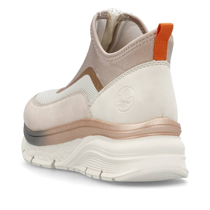 Rieker Artikelnummer 48053-31 Rieker Damen Sneaker High zartrosa Valentinstagsangebot
