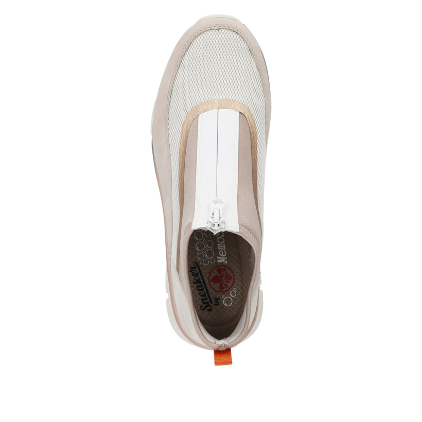 Rieker Artikelnummer 48053-31 Rieker Damen Sneaker High zartrosa Valentinstagsangebot