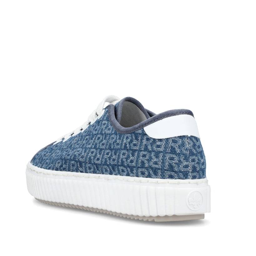 Rieker Artikelnummer M3926-14 Rieker Damen Sneaker Low schieferblau Online Outlet