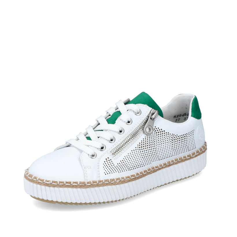 Rieker Artikelnummer M2945-80 Rieker Damen Sneaker Low eisweiss Zeitlich begrenztes Angebot