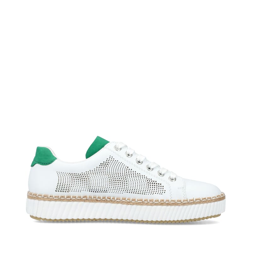Rieker Artikelnummer M2945-80 Rieker Damen Sneaker Low eisweiss Zeitlich begrenztes Angebot