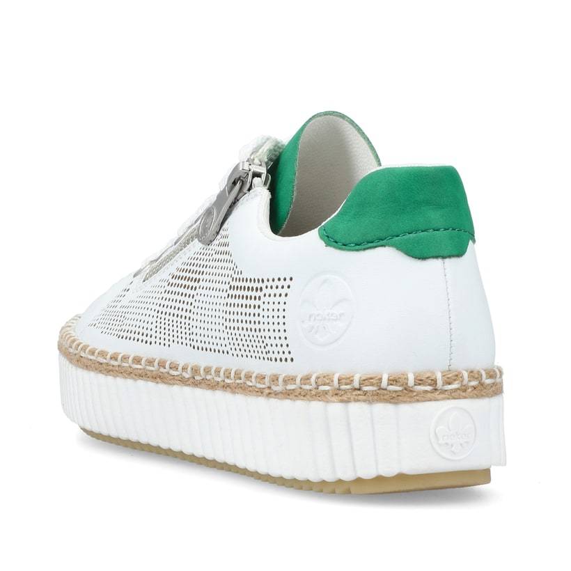 Rieker Artikelnummer M2945-80 Rieker Damen Sneaker Low eisweiss Zeitlich begrenztes Angebot