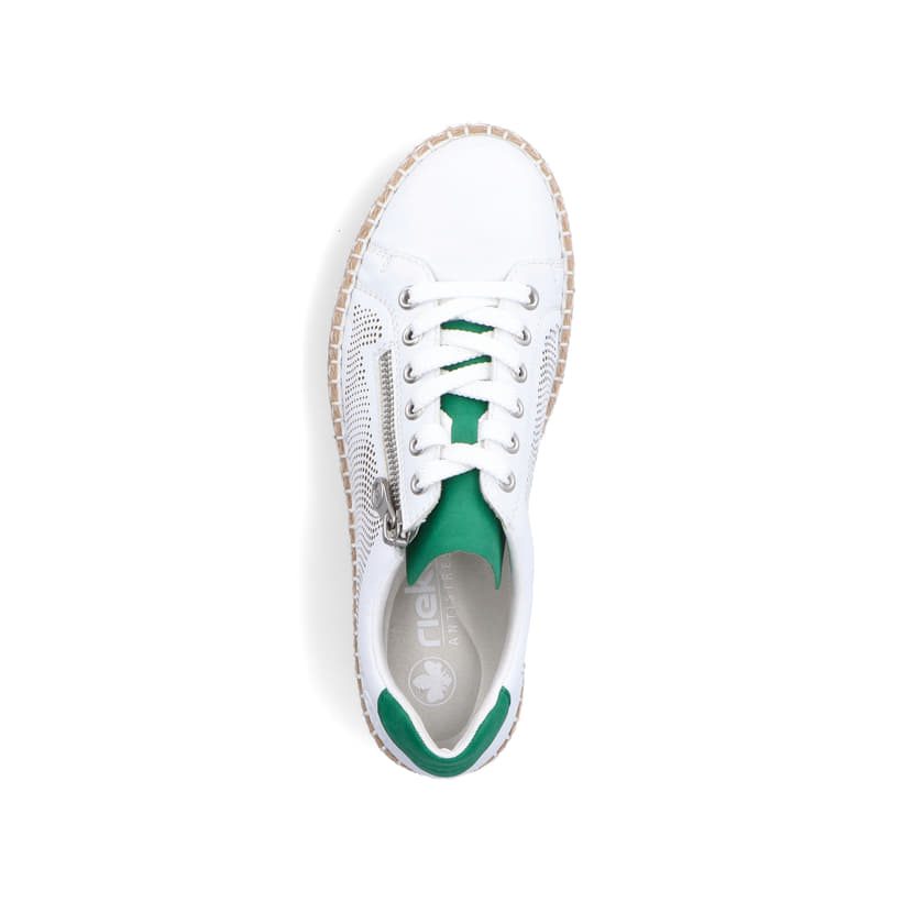 Rieker Artikelnummer M2945-80 Rieker Damen Sneaker Low eisweiss Zeitlich begrenztes Angebot