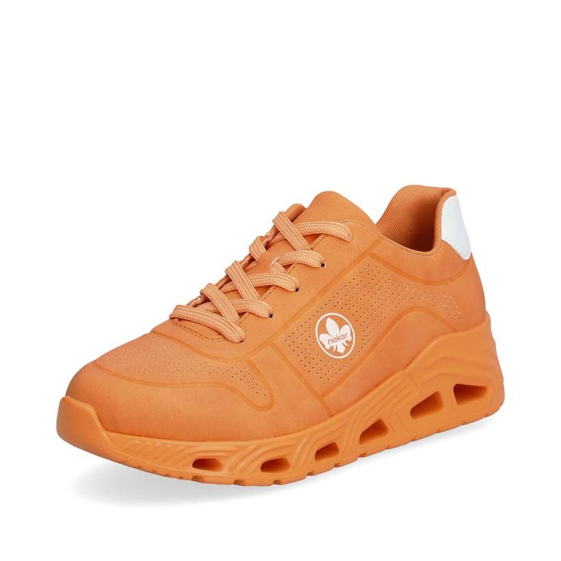 Rieker Artikelnummer N5202-38 Rieker Damen Sneaker Low glutorange Exklusive Angebote