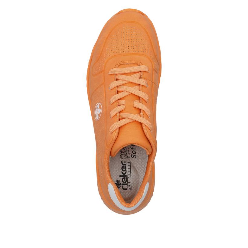 Rieker Artikelnummer N5202-38 Rieker Damen Sneaker Low glutorange Exklusive Angebote