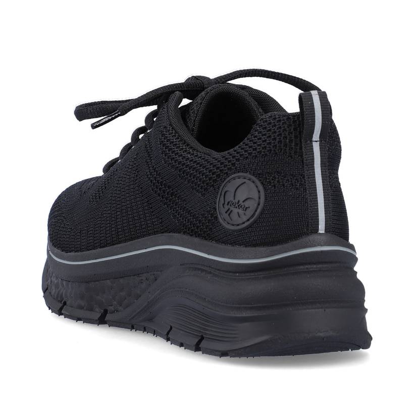 Rieker Artikelnummer 48022-00 Rieker Damen Sneaker Low tiefschwarz Blitzangebot