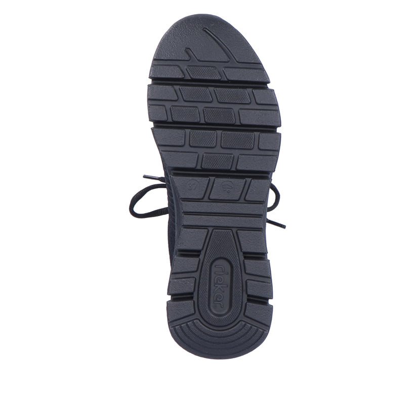 Rieker Artikelnummer 48022-00 Rieker Damen Sneaker Low tiefschwarz Blitzangebot