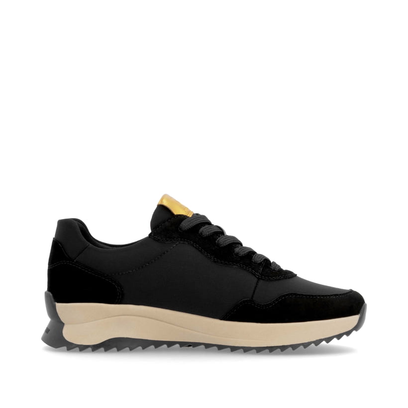 Rieker Artikelnummer W1302-00 Rieker Damen Sneaker Low asphaltschwarz Neuheiten