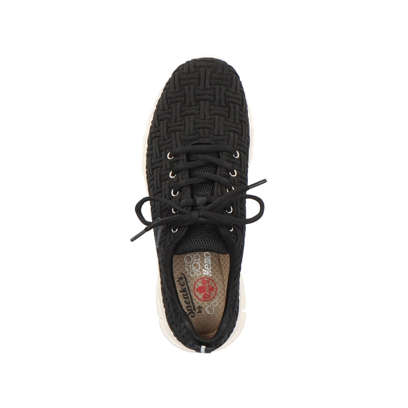 Rieker Artikelnummer 54021-00 Rieker Damen Sneaker Low tiefschwarz Räumungsverkauf