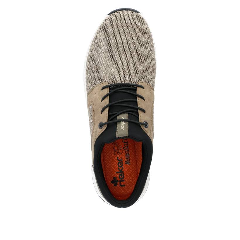 Rieker Artikelnummer 19556-64 Rieker Herren Slipper hellbeige VIP-Rabatte