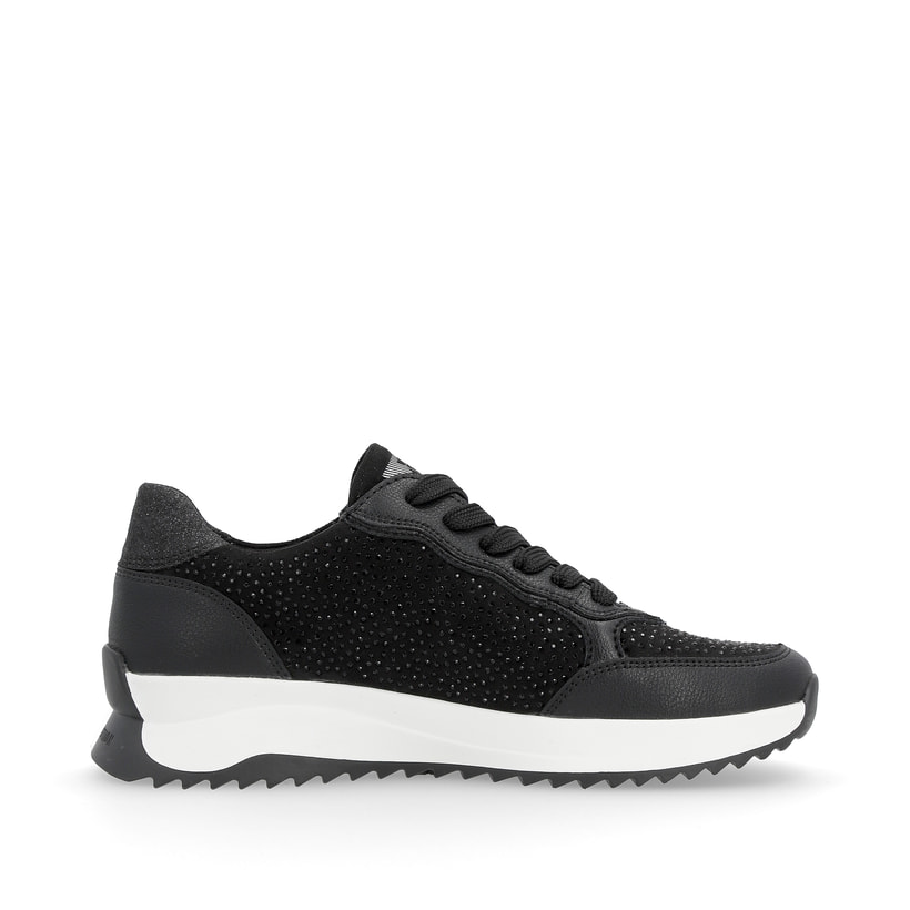 Rieker Artikelnummer W1304-00 Rieker Damen Sneaker Low carbon Tiefpreis