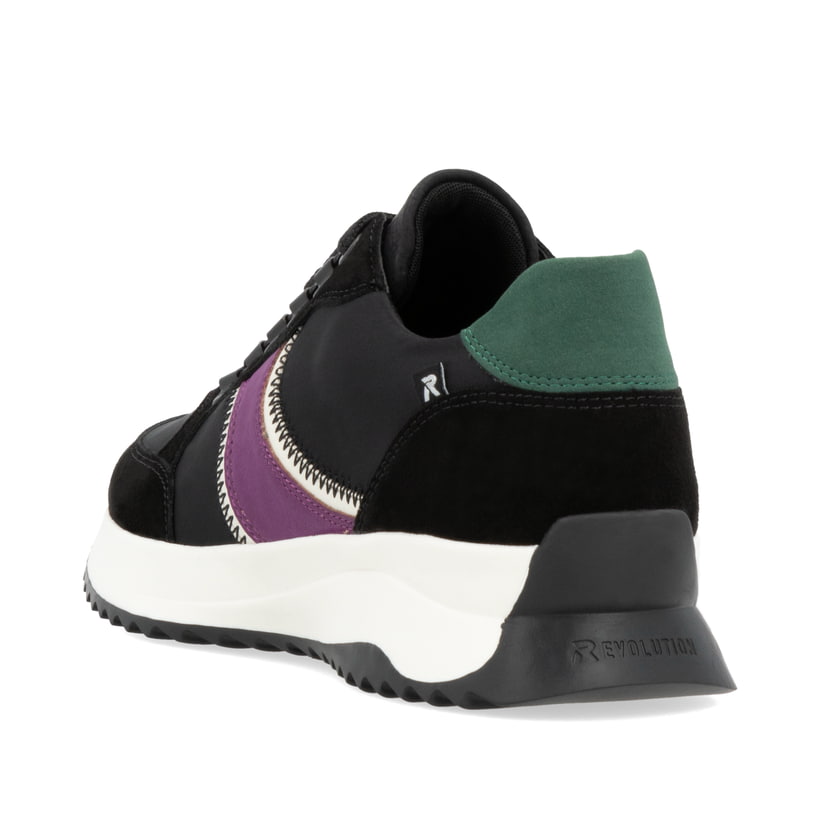 Rieker Artikelnummer W1305-00 Rieker Damen Sneaker Low asphaltschwarz JETZT KAUFEN