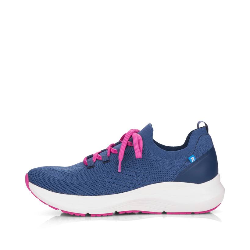 Rieker Artikelnummer 42101-14 Rieker Damen Slipper ocean blue Neueste Stile