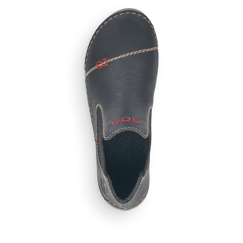 Rieker Artikelnummer 52590-01 Rieker Damen Chelsea Boots graphitschwarz Letzter Tag