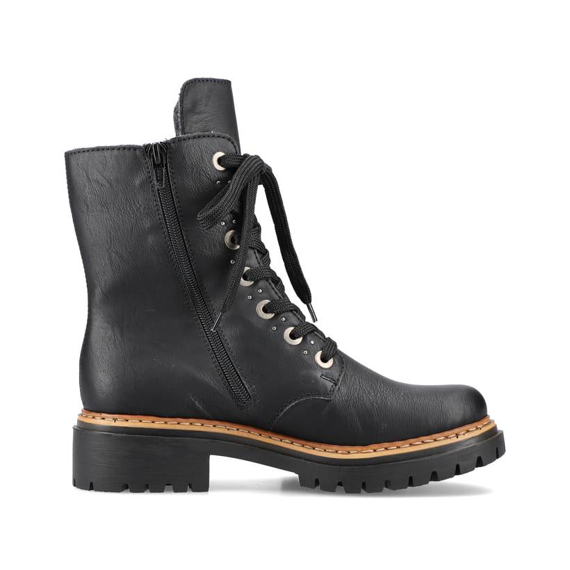 Rieker Artikelnummer 72612-00 Rieker Damen Biker Boots graphitschwarz Zeitbegrenzte Promotion