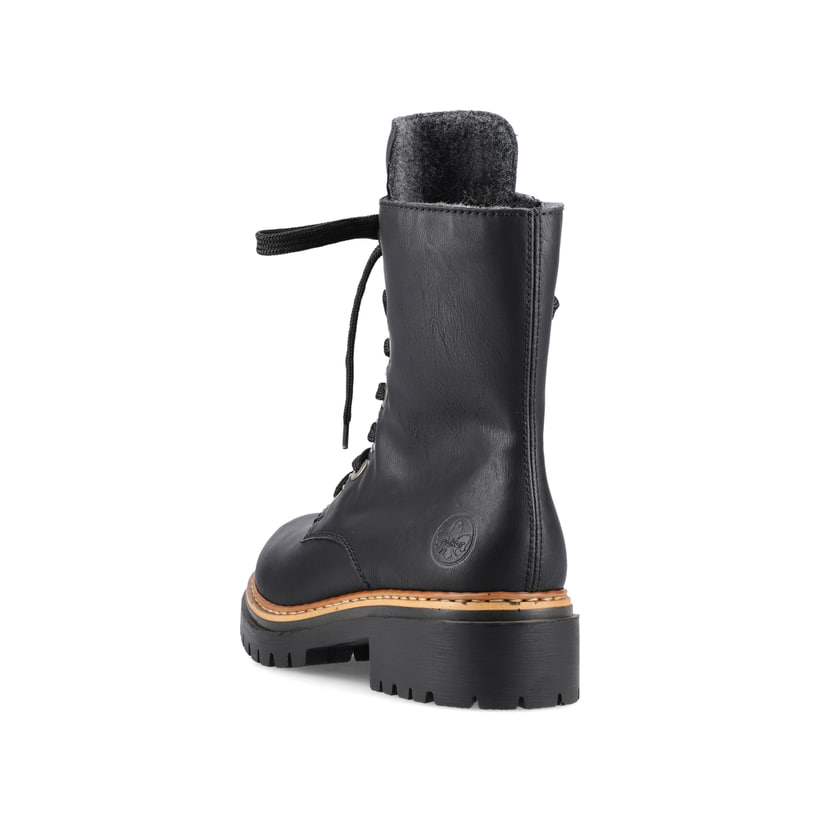 Rieker Artikelnummer 72612-00 Rieker Damen Biker Boots graphitschwarz Zeitbegrenzte Promotion