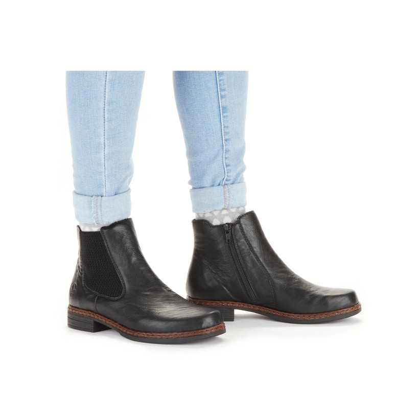 Rieker Artikelnummer 75170-00 Rieker Damen Chelsea Boots nachtschwarz Bis zu 60% Rabatt